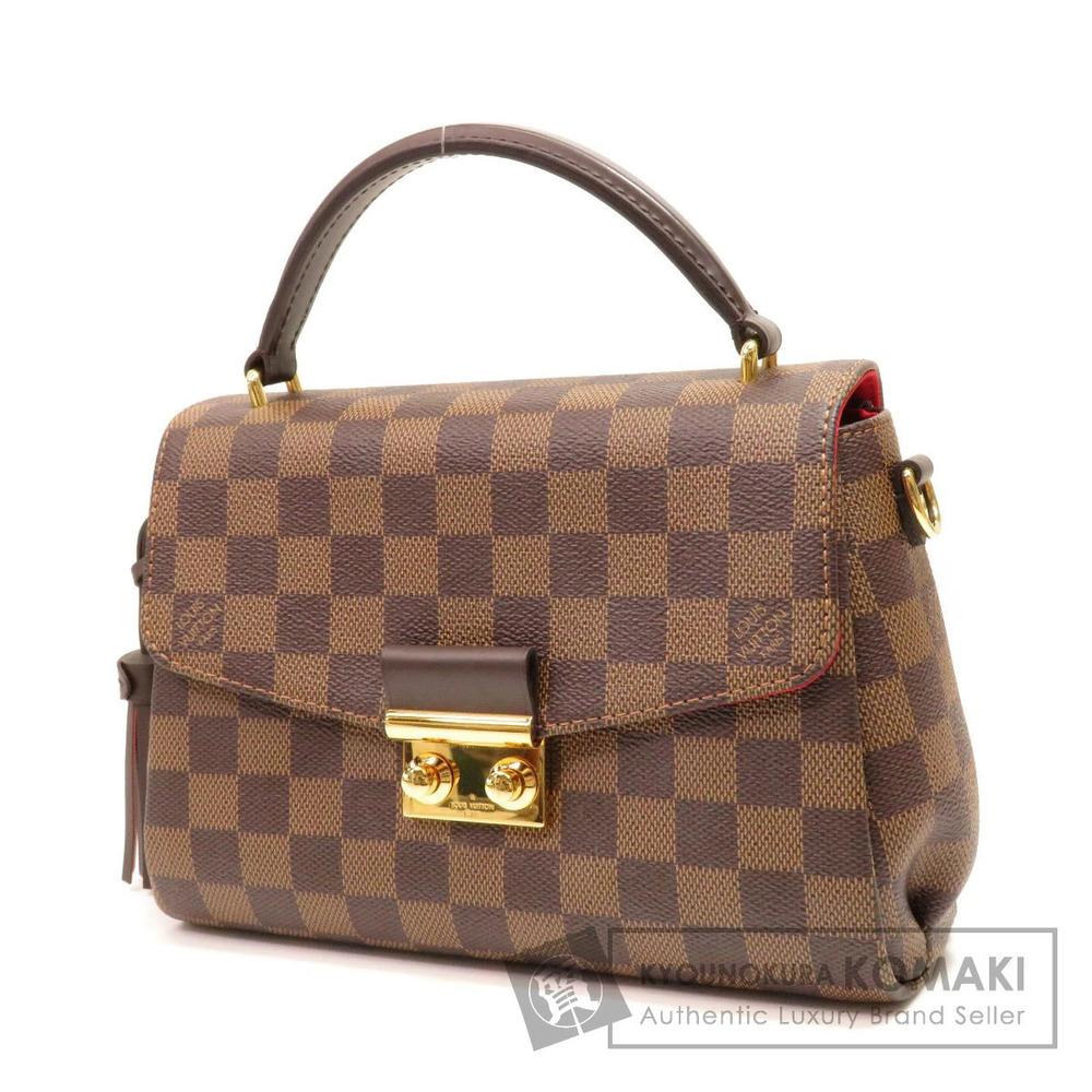 Louis Vuitton Croisette Handbag Damier Canvas